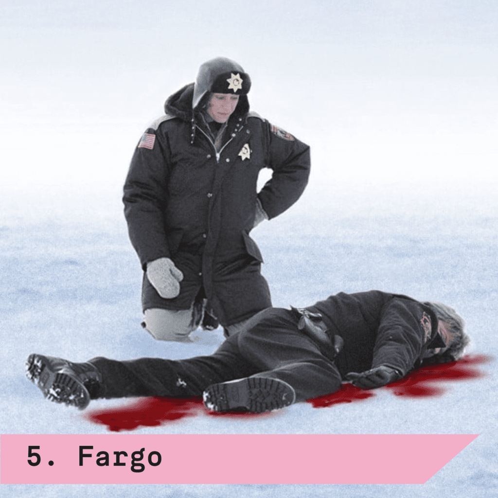 Squareme Cult movie classics list - Fargo movie poster