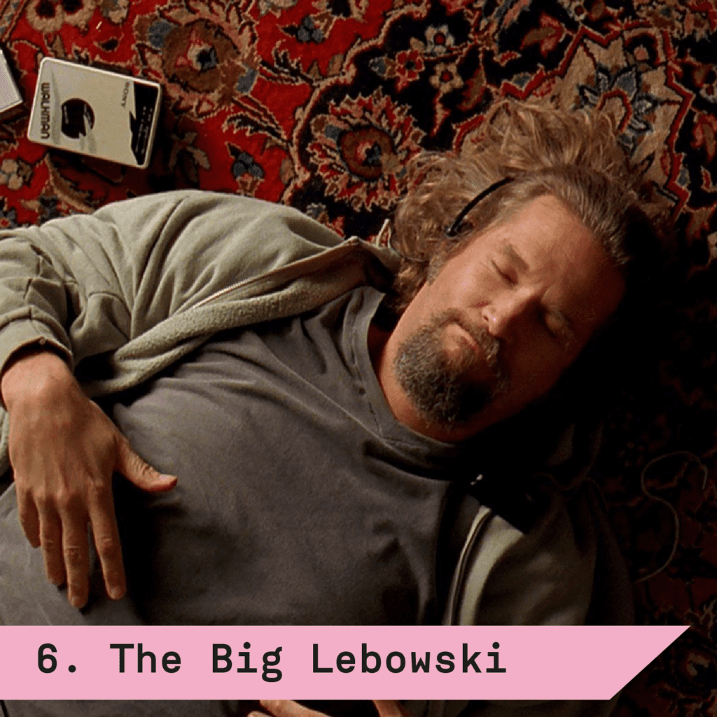 Squareme Cult movie classics list - The Big Lebowski movie poster